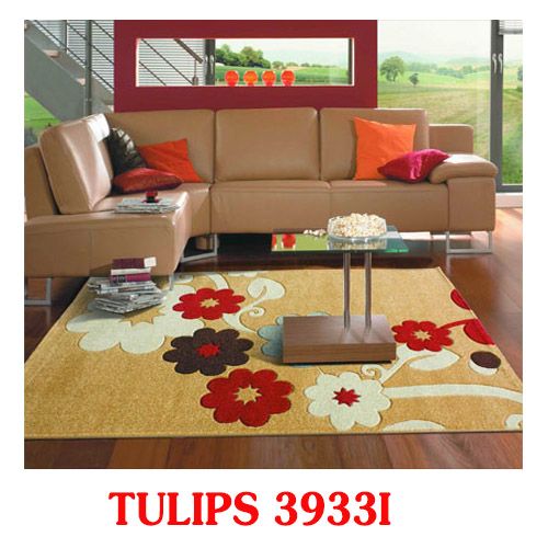  Thảm Salon Phòng Khách TULIPS 3933 I Size 1.6x2.3m 