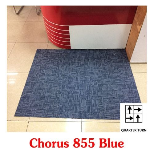  Thảm Gạch Chorus 855 Xanh Dương 