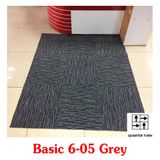  Thảm Sọc Basic 6-05 màu Xám 