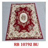  Thảm hoa văn cổ điển màu đỏ YL RB 10792 BU 