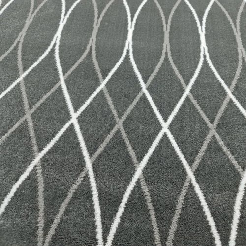  Thảm lót bàn ghế tông xám YS N 3910 BK 