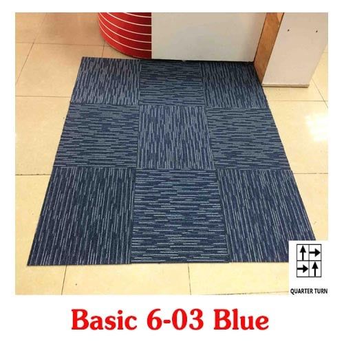  Thảm Sọc Basic 6-03 Xanh dương 