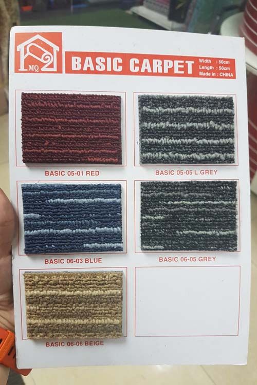  Thảm Sọc Basic 6-05 màu Xám 