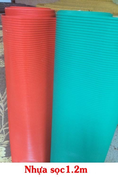  Thảm nhựa sọc (khổ 1.2m) 