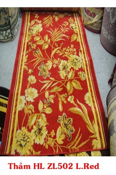  Thảm hành lang ZL 502 Đỏ 