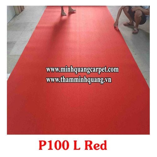  Thảm sự kiện màu đỏ tươi P100 