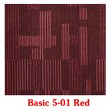  Thảm Gạch Hoa Văn Basic 5-01 Màu đỏ 