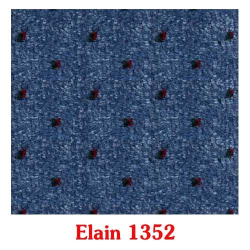  Thảm trải màu xanh dương Elaine 1352 