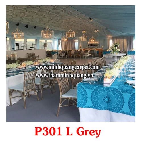  Thảm sự kiện màu xám P301 