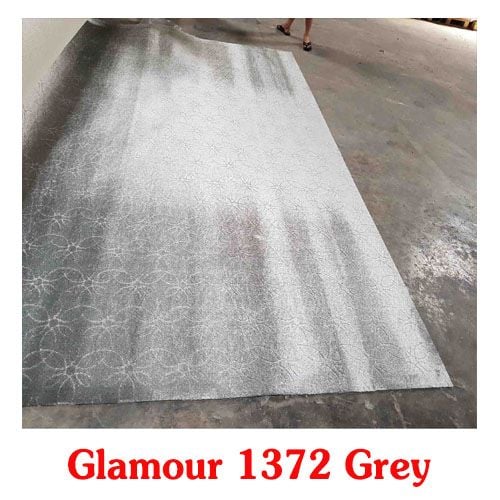  Thảm len màu bạc GLAMOUR 1372 