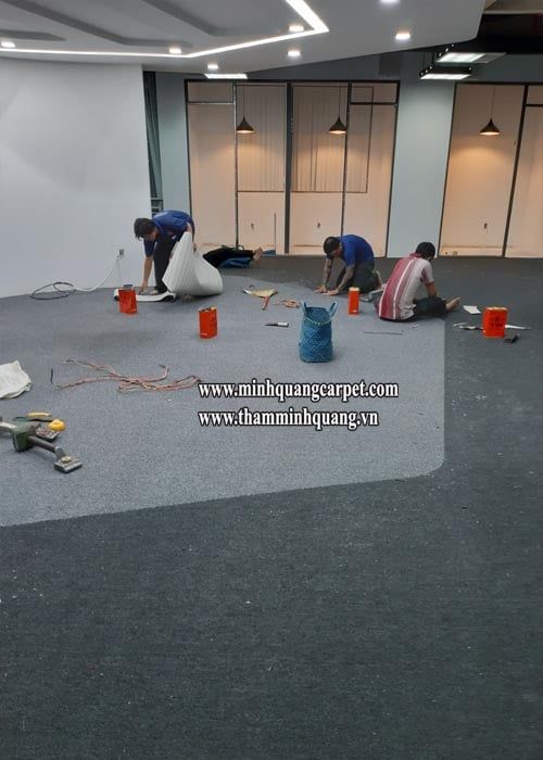  Thi công trải thảm văn phòng theo thiết kế quận 4 