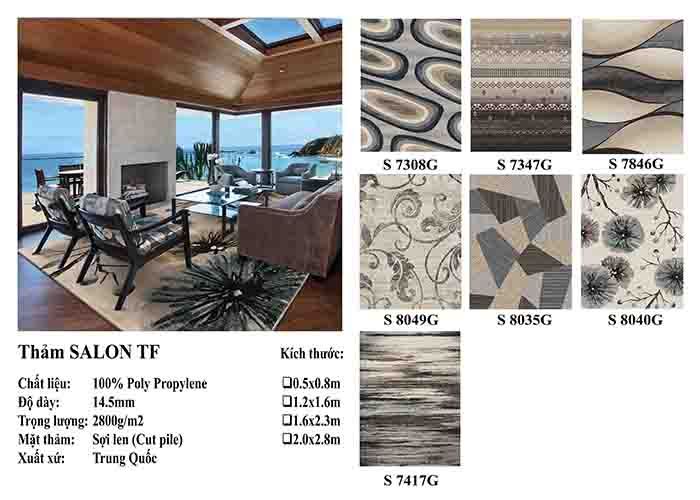  Thảm sofa TF SK 721G 