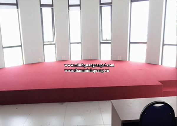  Trải thảm sân khấu văn phòng anh Hưng quận 1 