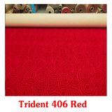  Thảm trải sàn màu đỏ Trident 406 