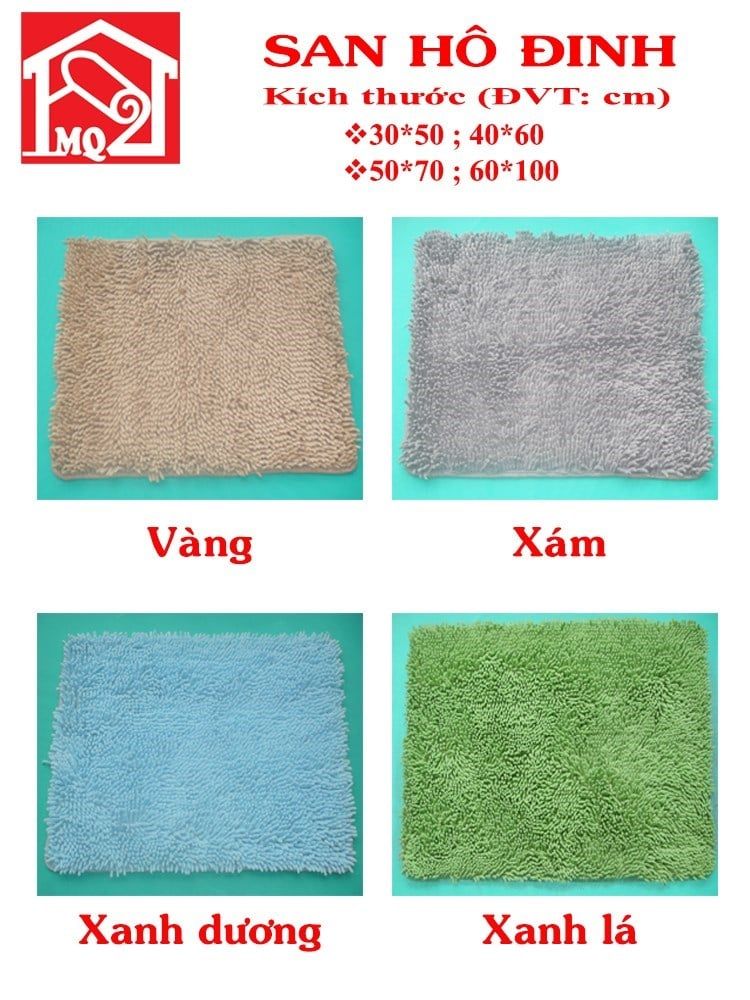  Thảm chùi chân San Hô Đinh 