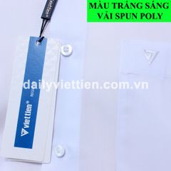 Áo sơ mi Trắng Viscose Việt Tiến 480k