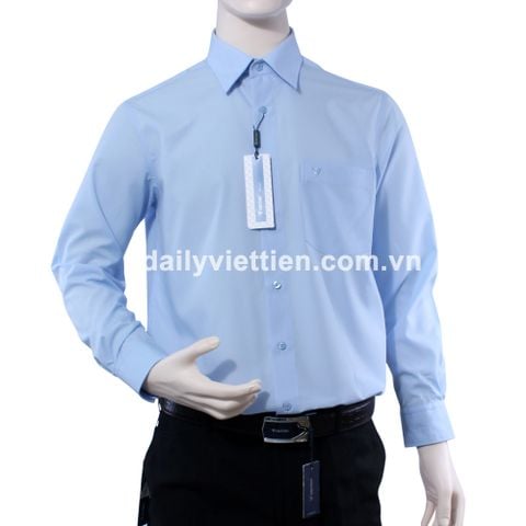 Áo sơ mi Xanh biển Việt Tiến 465K