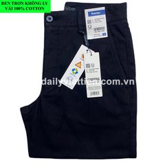 Quần Kaki Đen Việt Tiến số 553