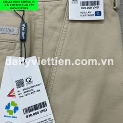 Quần Kaki Việt Tiến số 781