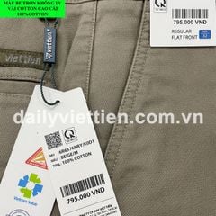 Quần Kaki Việt Tiến số 771