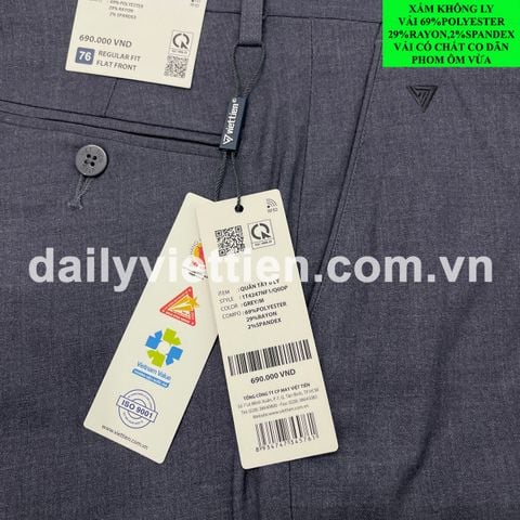Quần tây Việt Tiến số 845