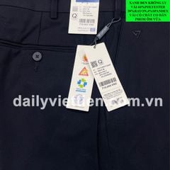 Quần tây Xanh Đen Việt Tiến Không ly số 803
