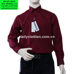 Sơ mi Đỏ Đô Việt Tiến số 1828