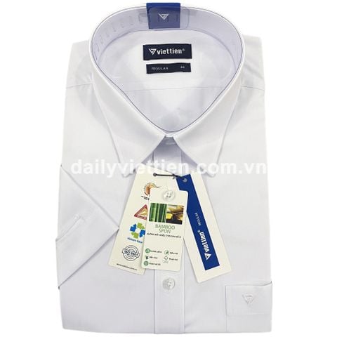 Sơ mi Trắng sợi tre Việt Tiến 520k