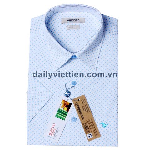 Sơ mi Việt Tiến vạt ngang số 507