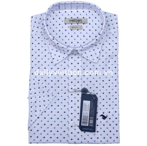 Sơ mi Việt Tiến vạt ngang số 682