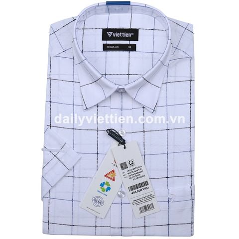 Sơ mi Việt Tiến vạt ngang số 721