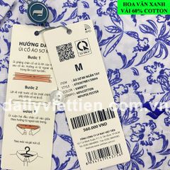 Sơ mi Việt Tiến lai ngang số 1767