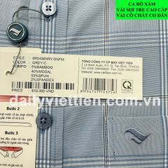 Sơ mi Việt Tiến lai ngang số 1792