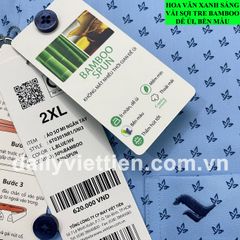 Sơ mi Việt Tiến lai ngang số 1817