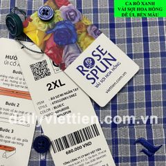 Sơ mi Việt Tiến lai ngang số 1821