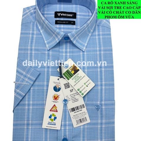 Sơ mi Việt Tiến lai ngang số 1851