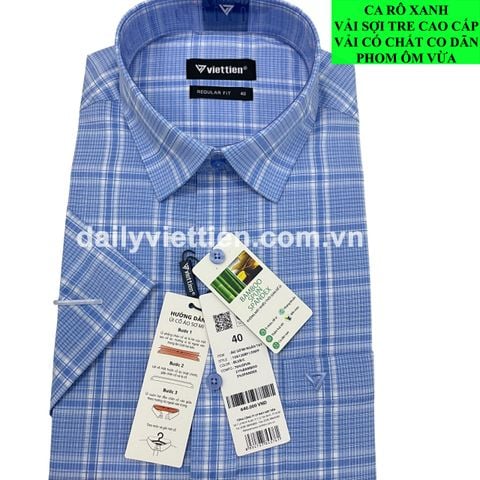 Sơ mi Việt Tiến lai ngang số 1852