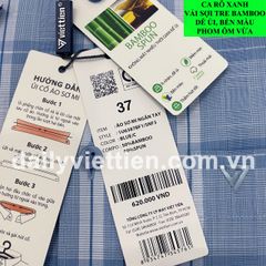 Sơ mi Việt Tiến lai ngang số 1853