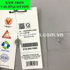 Sơ mi Xám Việt Tiến số 1243