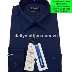 Sơ mi Xanh Đen Việt Tiến số 1840