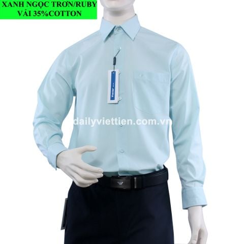 Sơ mi Xanh Ngọc Việt Tiến số 1783