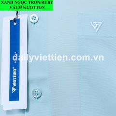 Sơ mi Xanh Ngọc Việt Tiến số 1783