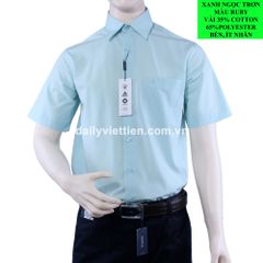 Sơ mi Xanh Ngọc Việt Tiến số 1814
