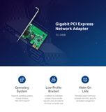  Card mạng Gigabit TP-Link TG-3468 PCI Express - Hàng Chính Hãng 