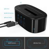  Khay Đựng ( Đế ) Ổ Cứng Docking ORICO USB3.0/3.5/2.5 - 6218US3 - Hàng Chính Hãng 