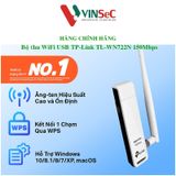  USB thu WiFi TP-Link TL-WN722N - 150Mbps - Hàng Chính Hãng 