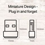  [cổng cắm mạ vàng✨] Bộ Chuyển Đổi USB Wifi TP-Link TL-WN725N Chuẩn N 150Mbps - Hàng Chính Hãng 