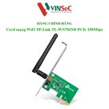  Card Mạng Wifi TL-WN781ND Chuẩn N 150Mbps- Hàng Chính Hãng 