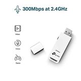  USB thu sóng Wifi TP-Link TL-WN821N Chuẩn N Tốc Độ 300Mbps - Hàng chính hãng 