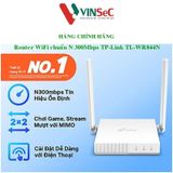 Bộ phát Wifi Router chuẩn N 300Mbps TP-Link TL-WR844N  - Hàng Chính Hãng 